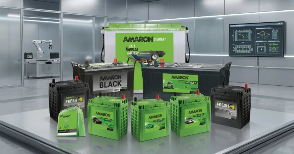 Amaron Battery Sizes Explained